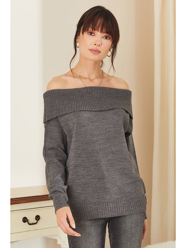 Pullover in Anthrazit