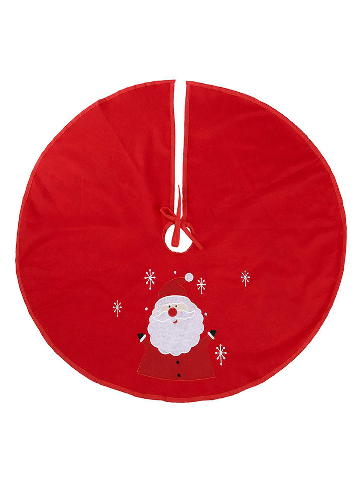 Weihnachtsbaumunterlage in Rot - Ø 90 cm