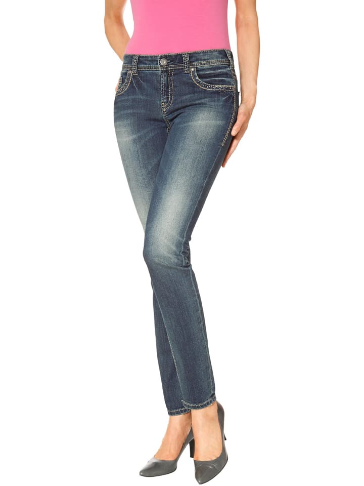 Spijkerbroek - regular fit - blauw