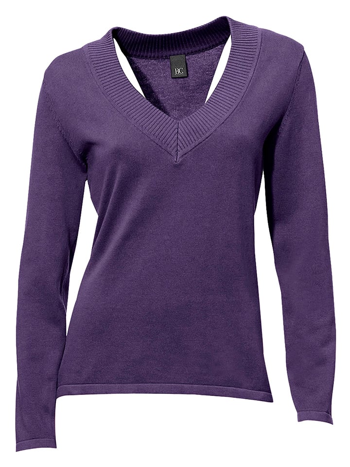Sweter w kolorze fioletowym