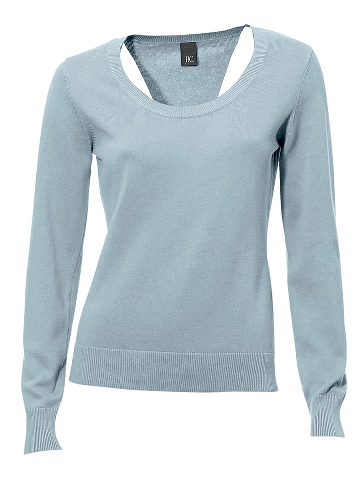 Sweter w kolorze błękitnym