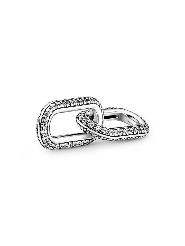Silber-Schmuckglieder mit Edelsteinen