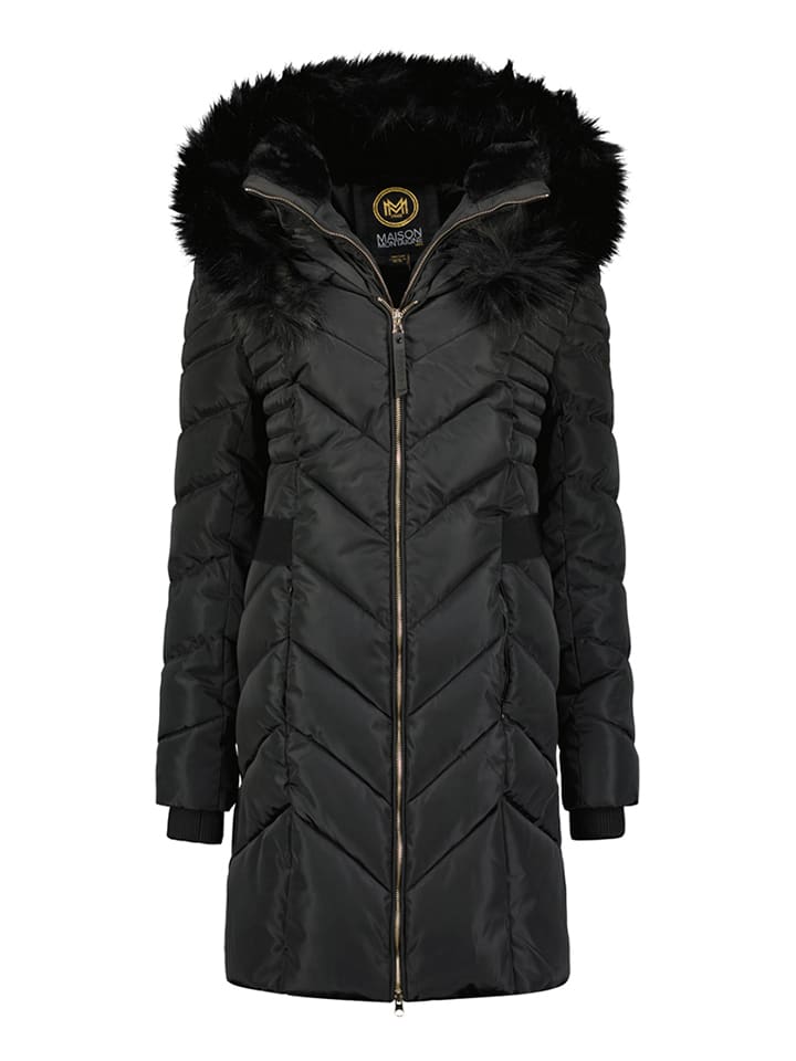 Parka "Dolmai" w kolorze czarnym