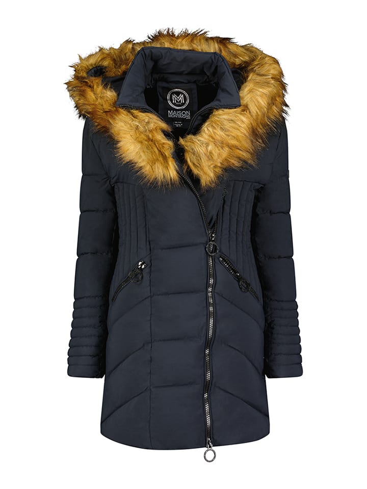 Parka "Chamai" w kolorze granatowym