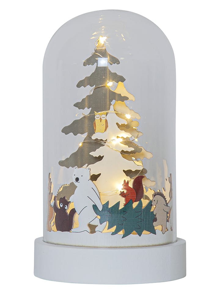 Kolorowa dekoracja LED "Forest Friends" - 11,5 x 19,5 cm