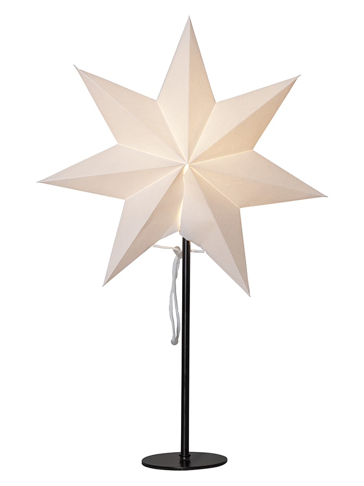 Standleuchte "Mixa" in Weiß - (B)34 x (H)50 cm