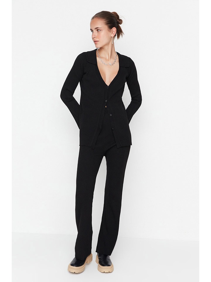 2tlg. Outfit in Schwarz