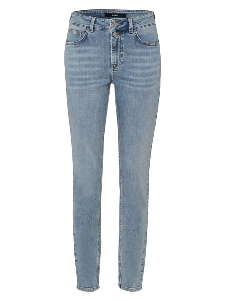 Zero Jeans Skinny fit in Hellblau günstig kaufen limango