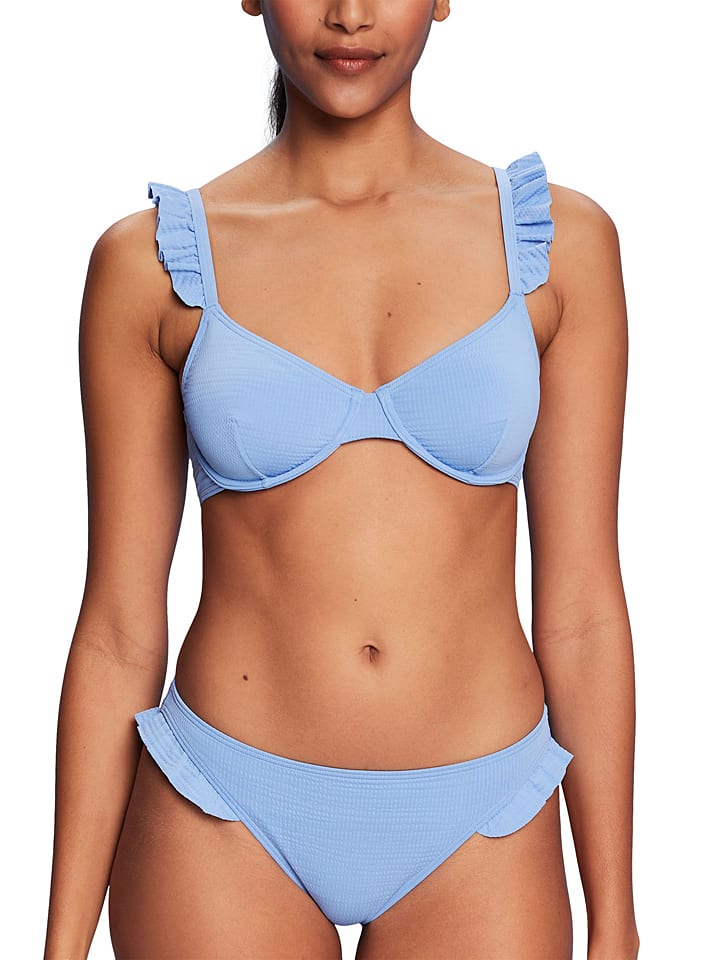 Bikini-Oberteil in Hellblau