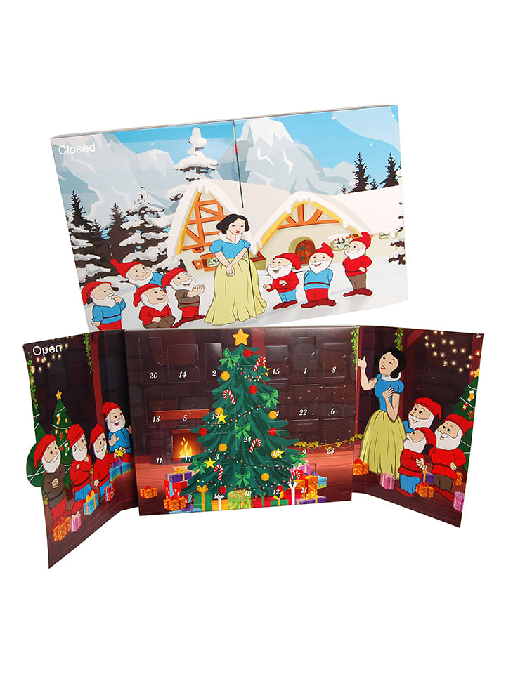 Glasfiguren-Adventskalender "Märchen" in Bunt