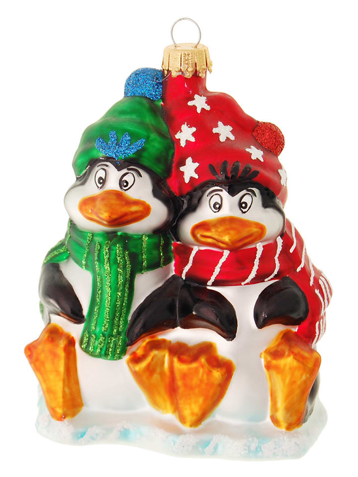 Ozdoba choinkowa ze wzorem - dł. 11 cm
