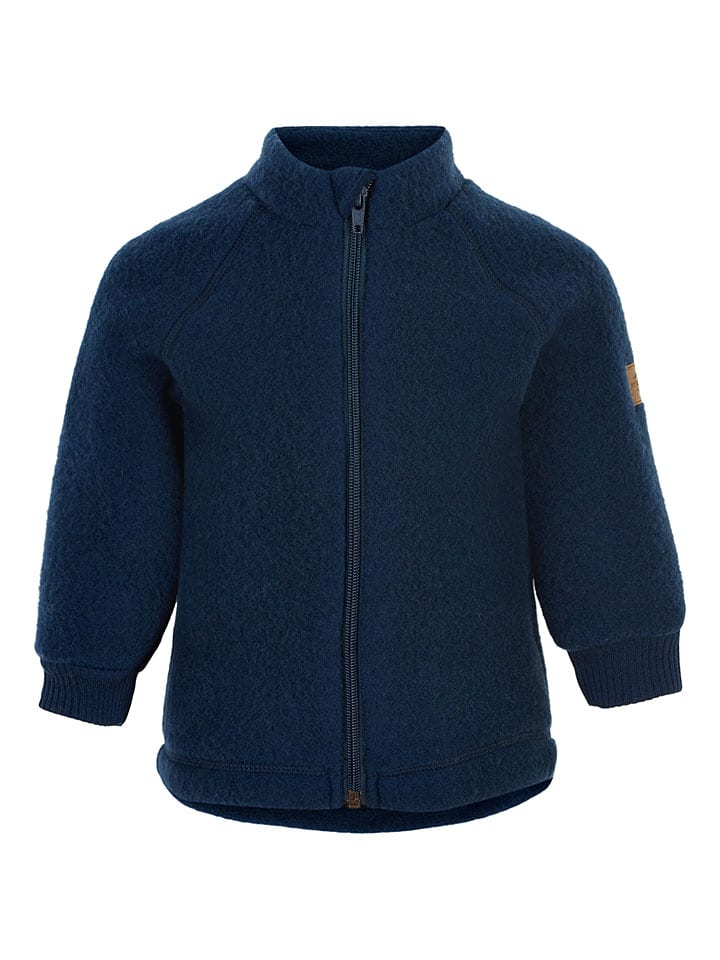 Wolljacke in Dunkelblau