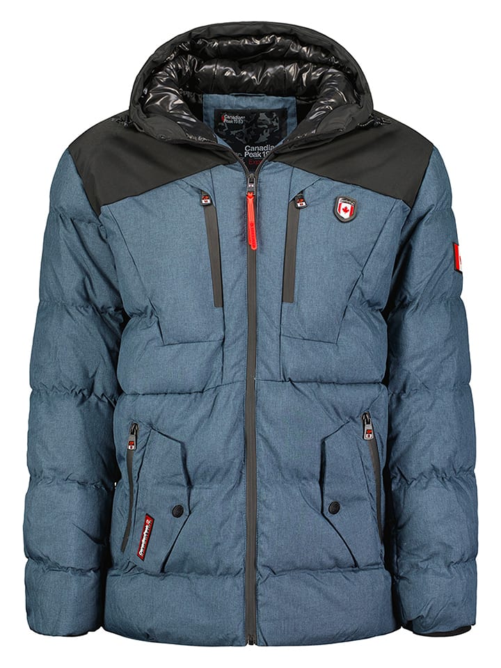 Winterjacke "Cashblendeak" in Blau/ Schwarz