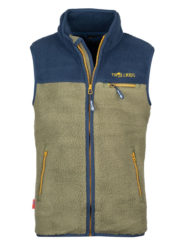 Kamizelka polarowa "Hemsedal" w kolorze khaki