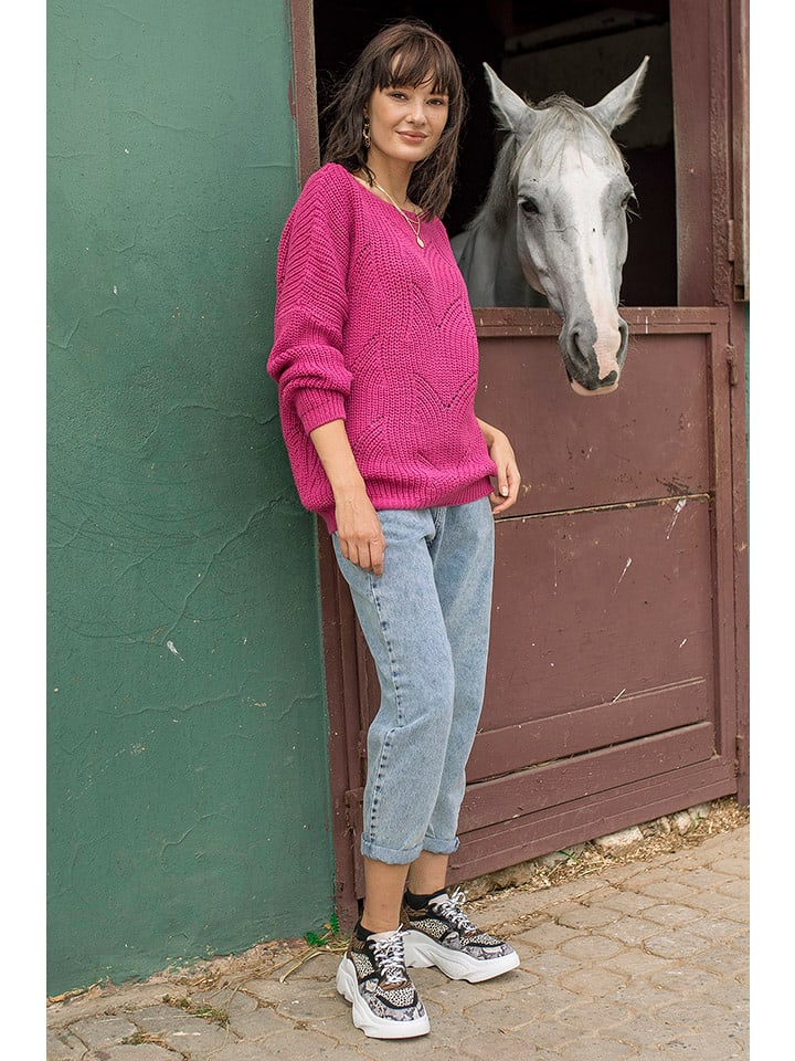 Pullover in Pink