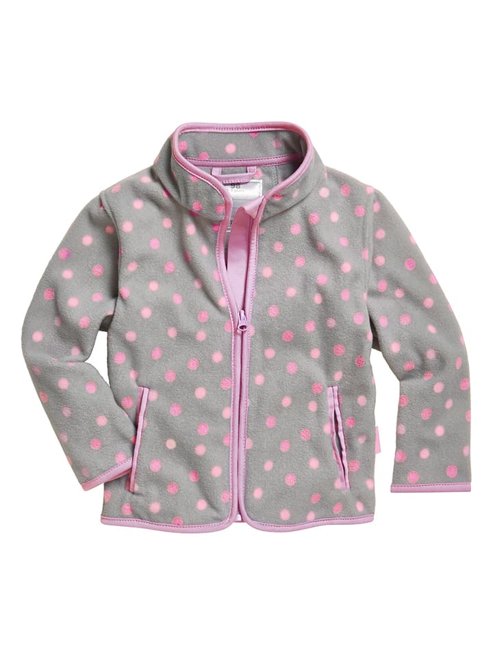 Fleecejacke in Grau