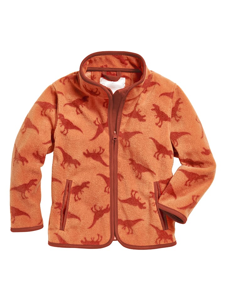 Fleecejacke in Orange