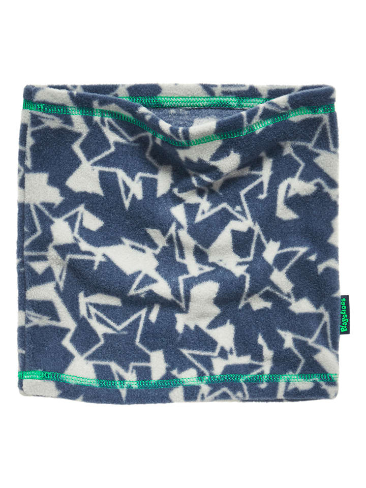 Fleece-Loopschal in Dunkelblau - (L)23 x (B)23 cm