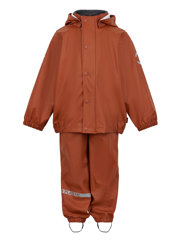 mikk-line 2tlg. Regenoutfit in Hellbraun günstig kaufen