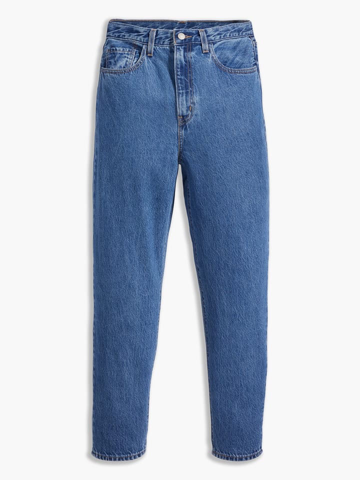 Dżinsy "High Loose Taper" - Tapered fit - w kolorze niebieskim