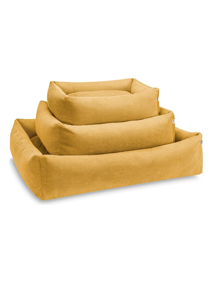 Hondenbed-hoes "Tudor" geel