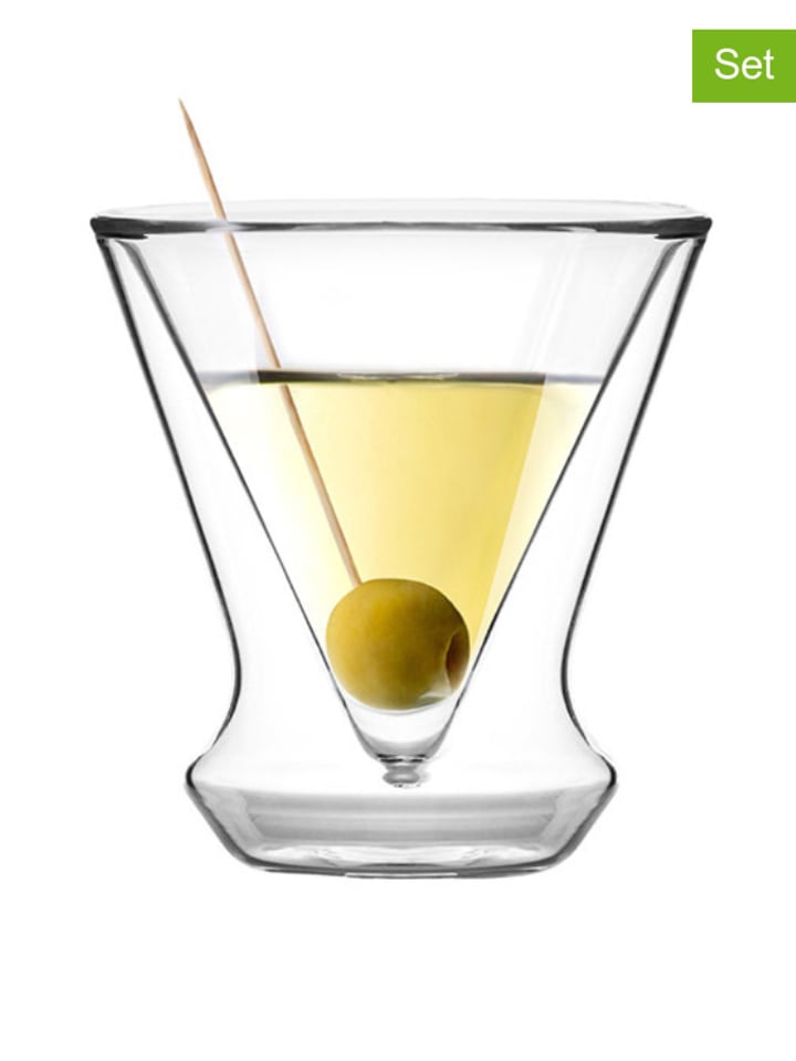 Kieliszki (2 szt.) do martini - 155 ml