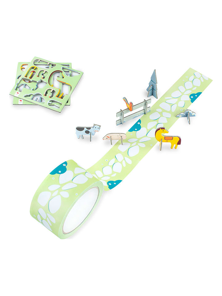 Klebeband "Farm Tape" in Grün - (L)20 m