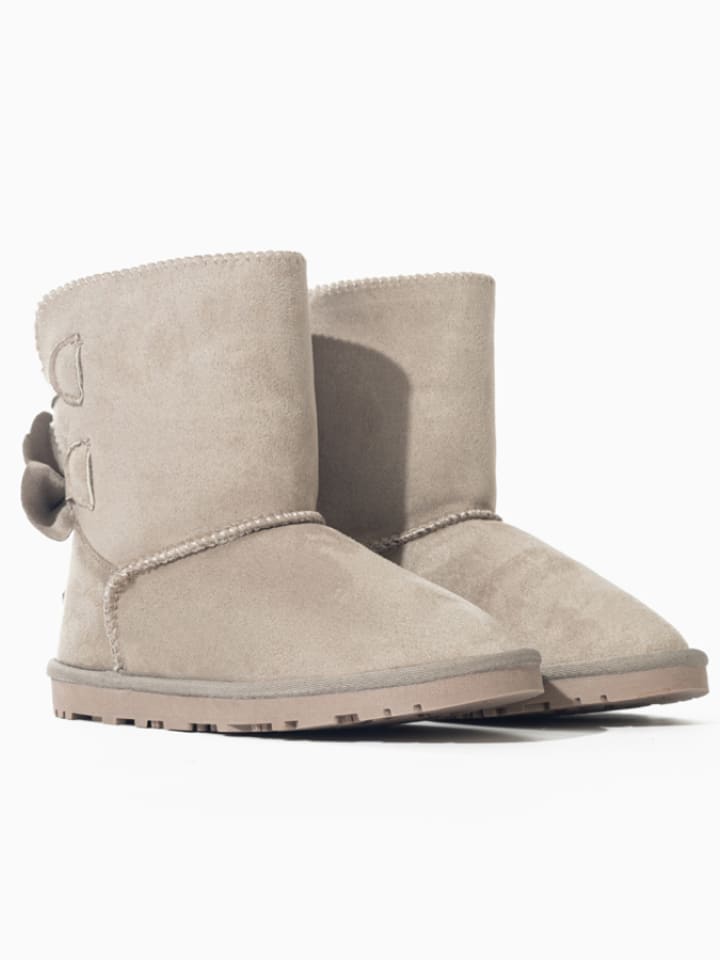 Winterboots "Bowette" crème