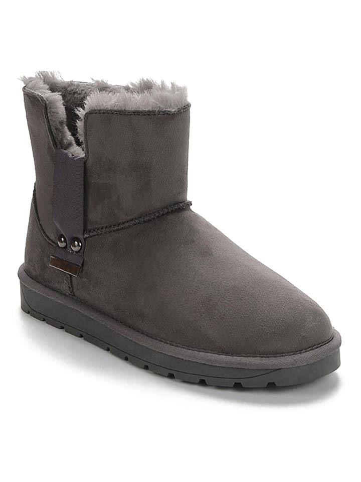 Winterboots "Kabia" donkergrijs