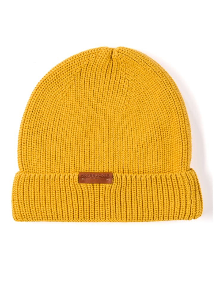 Beanie in Senf