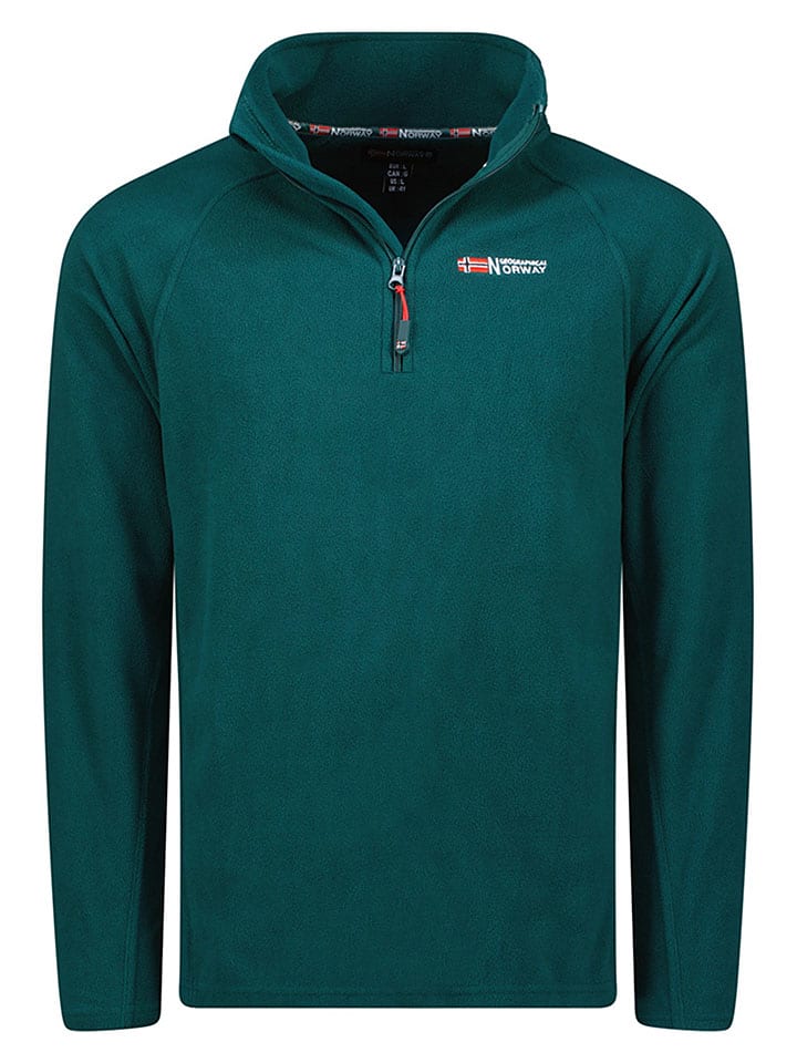 Fleece trui "Tug" donkergroen