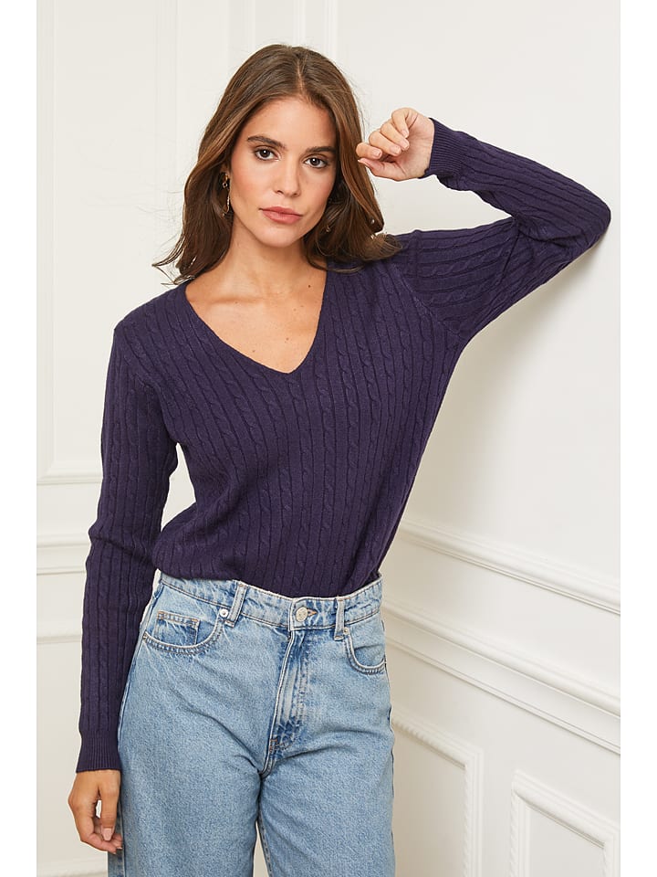 Trui donkerblauw