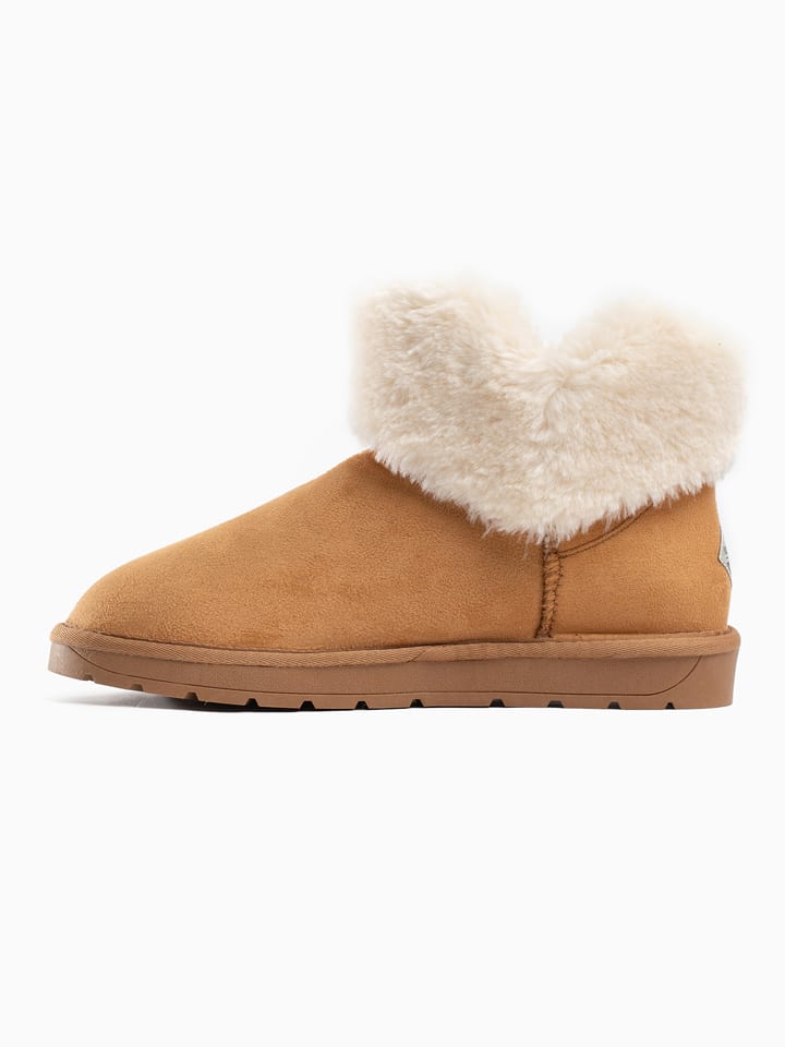 Winterboots "Olivia" in Hellbraun