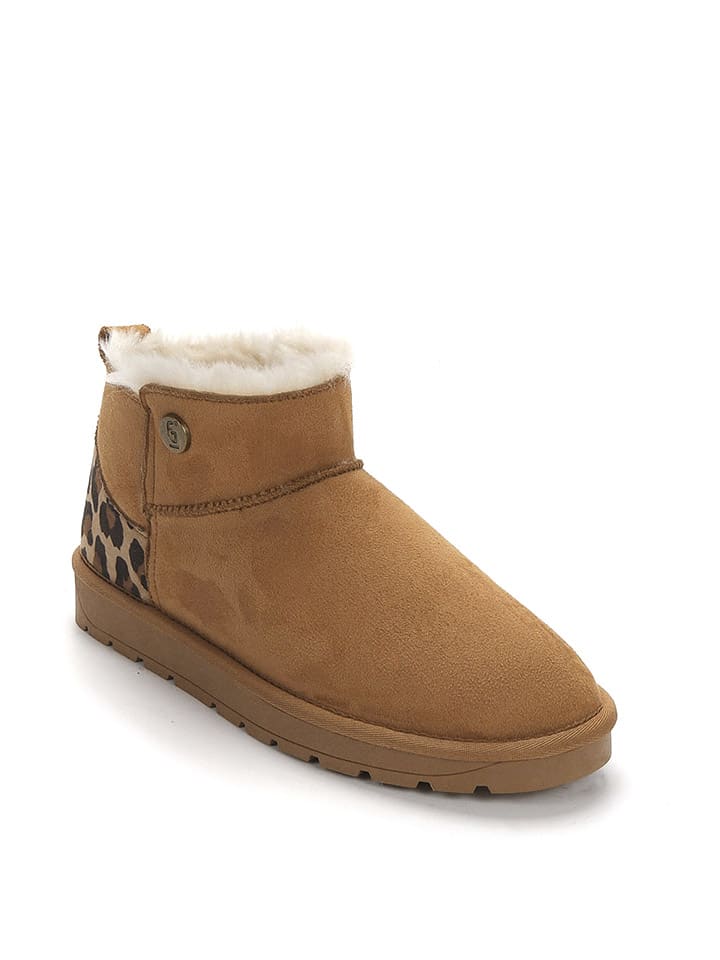 Winterboots "Edeh" in Hellbraun