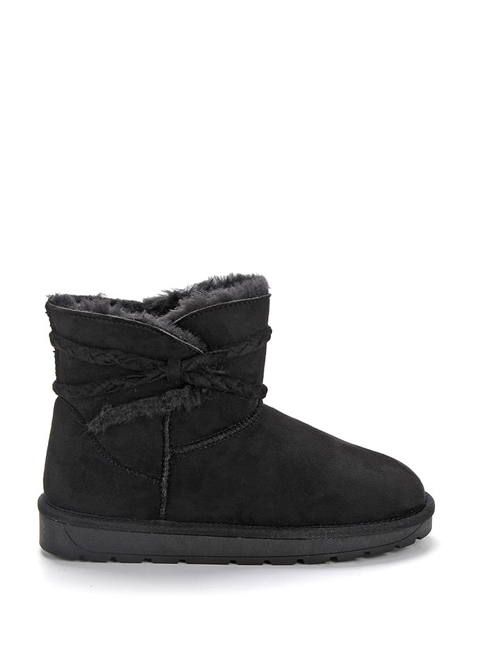Winterboots "Mergie" in Schwarz