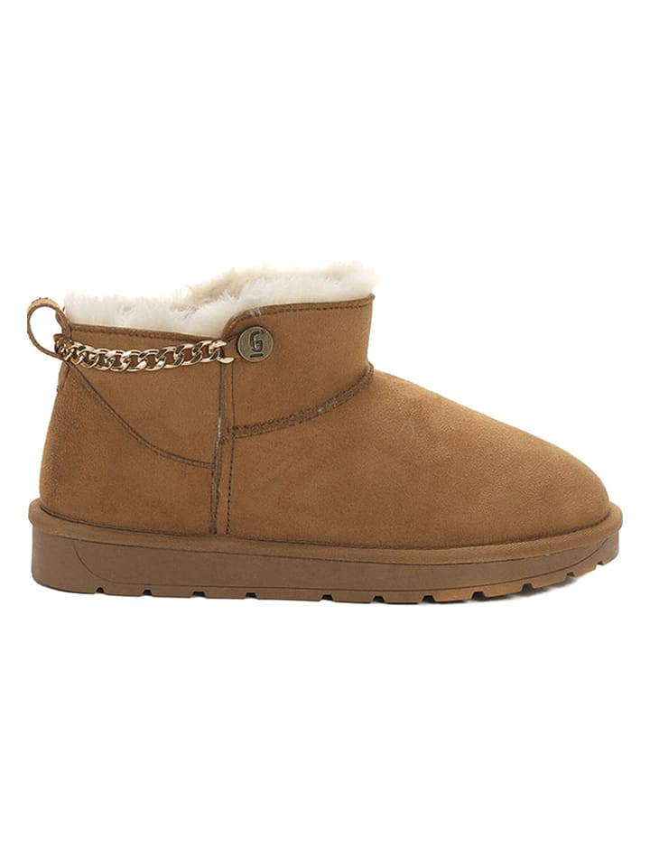 Winterboots "Ikhlas" in Hellbraun