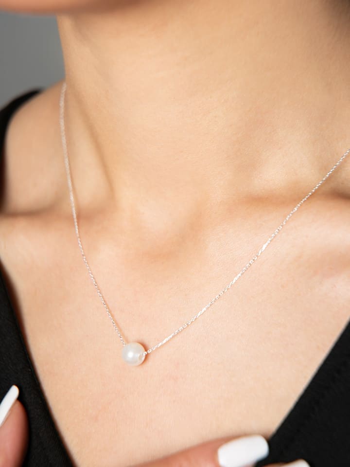 Zilveren ketting - (L)43 cm