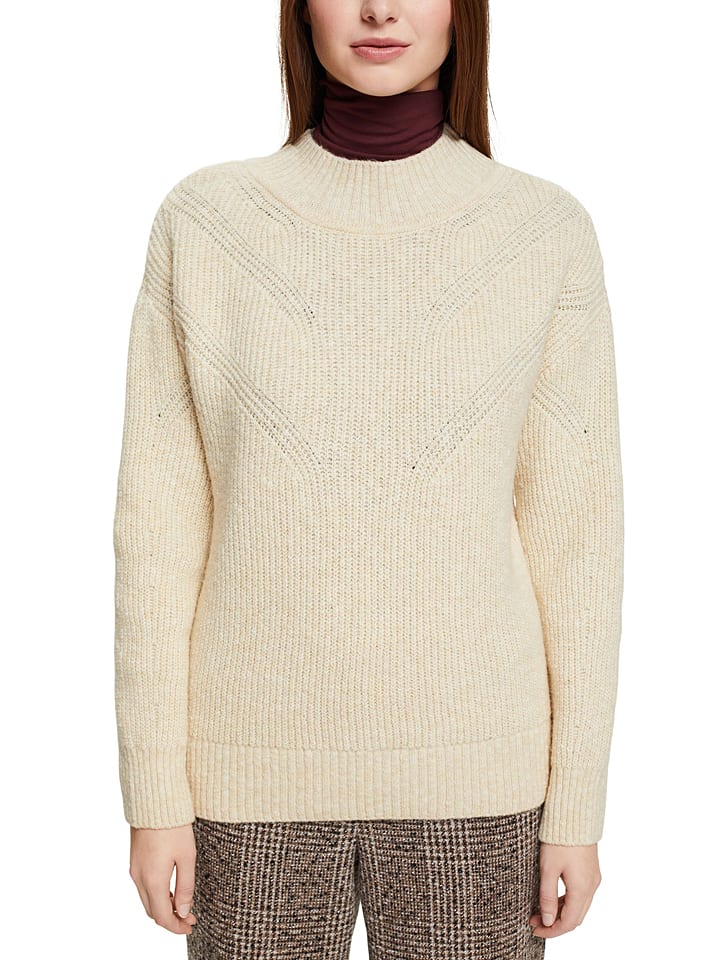 ESPRIT Trui creme goedkoop kopen limango