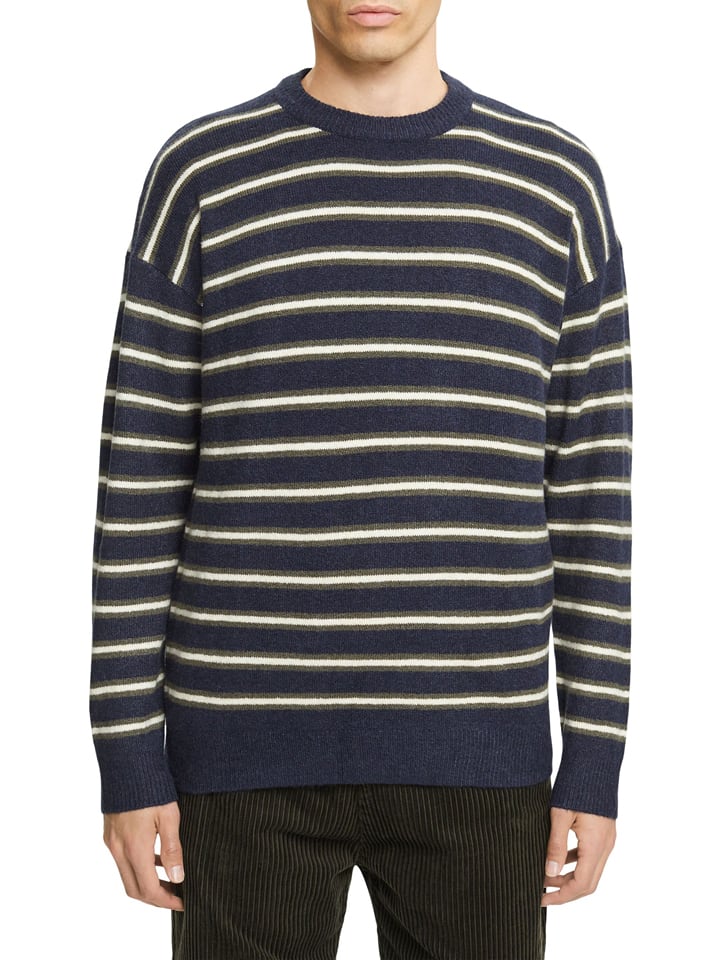 ESPRIT Trui donkerblauw goedkoop kopen limango