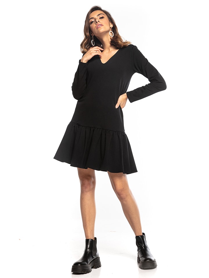 Kleid in Schwarz