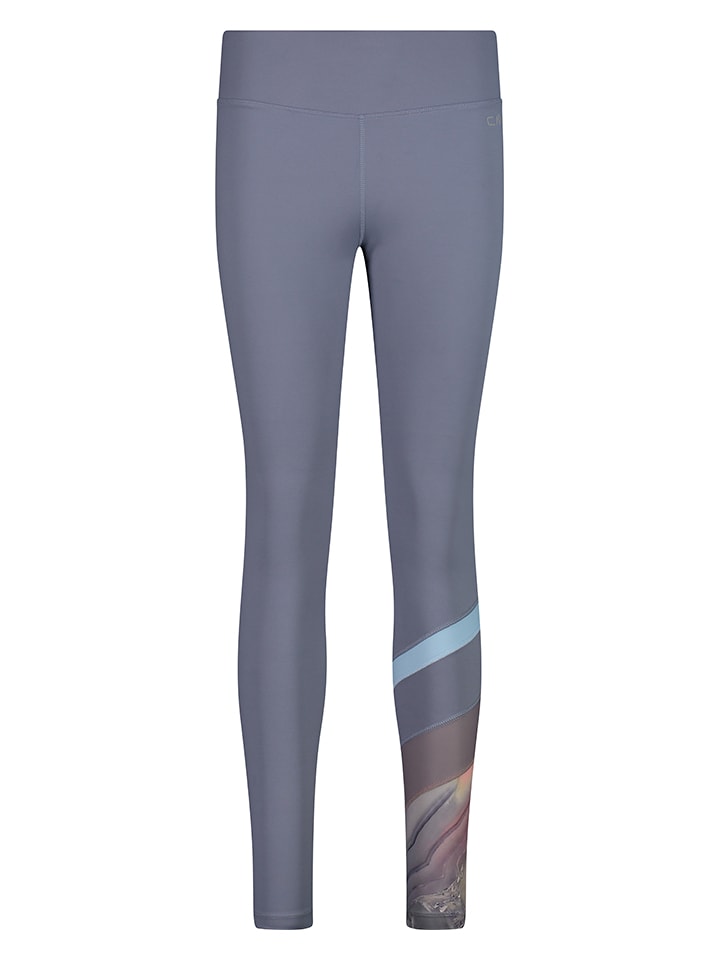 Legginsy sportowe w kolorze szarym