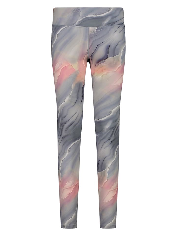 Legginsy sportowe ze wzorem