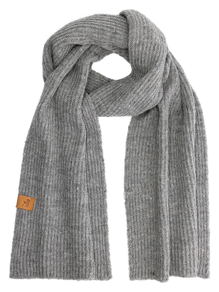 Schal "Hero" in Grau - (L)180 x (B)26 cm