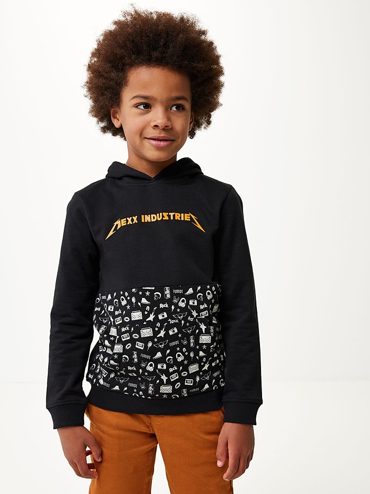 Mexx Hoodie zwart goedkoop kopen limango
