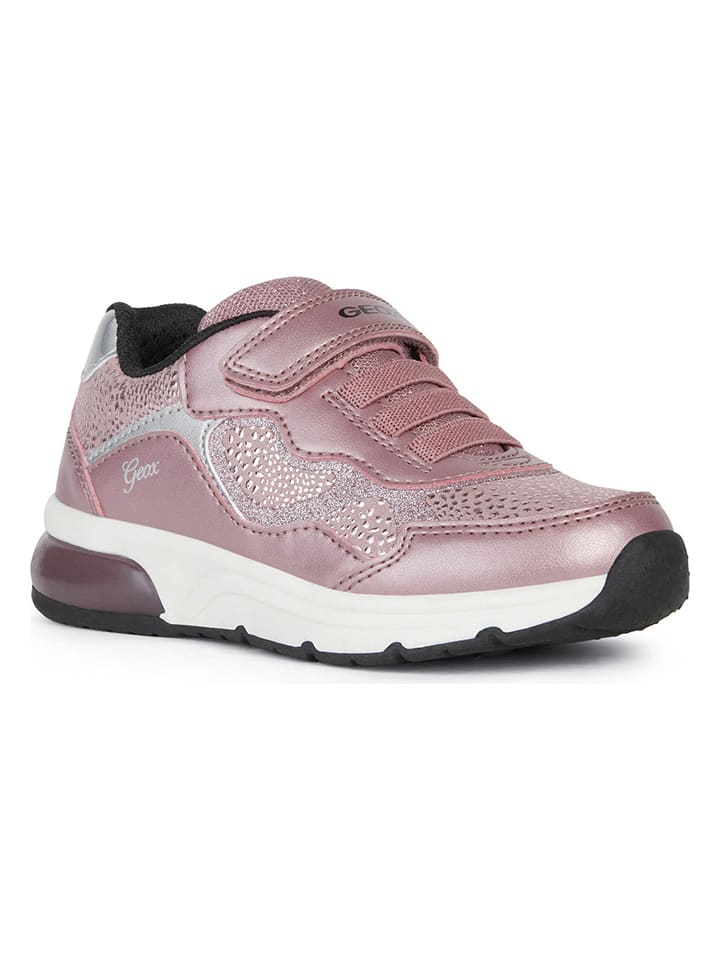 Experiment hoffelijkheid Tom Audreath Geox Sneakers "Spaceclub" roze/zilverkleurig goedkoop kopen | limango