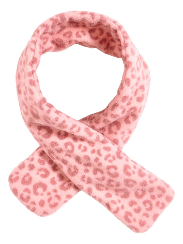 Fleece steeksjaal roze