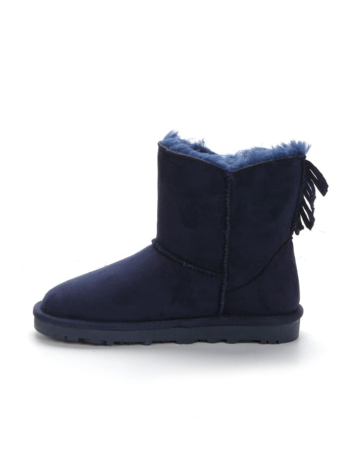 Winterboots "Moraze" donkerblauw