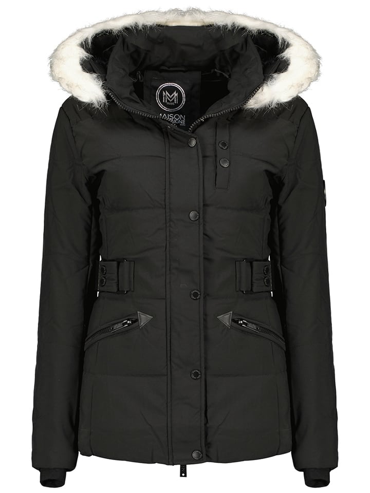 Steppjacke "Chesmai" in Schwarz