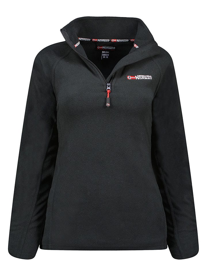 Bluza polarowa "Tug" w kolorze czarnym