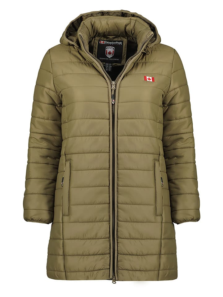 Steppjacke "Atikeak" in Khaki